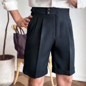 Gentleman business casual shorts men shorts