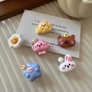 Cute bear, rabbit, small side clip, broken hairpin, sweet ins girl hairpin, side clip, broken hairpin