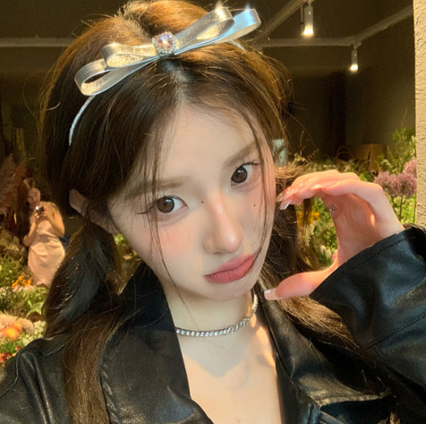Bow princess rhinestone headband, goddess headband, atmosphere, temperament, high-end headdress