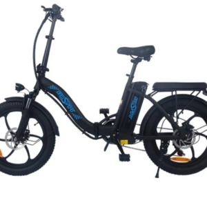 ONESPORT BK6 Electric Bike 48V 350W Motor 10Ah Battery Shimano 7 Speed Gear Front Suspension and Dual Disc Brakes – Black