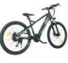 ONESPORT BK7 Electric Bike 48V350W Motor 10Ah Battery Shimano 21 Speed Gear Front Suspension and Dual Disc Brakes-Black