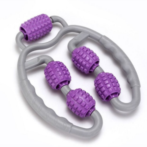 Gym Yoga Pilates Sports Round Hand-held Muscle Relaxer Arm Leg Neck Massage Foam Massage Roller