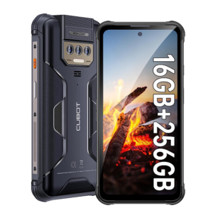 CUBOT Kingkong Power(2023) Outdoor Smartphone Android 13, 16GB(8+8)/256GB, 10600mAh(33W), 6.5″ FHD+ Outdoor Handy Ohne Vertrag mit Glare Taschenl