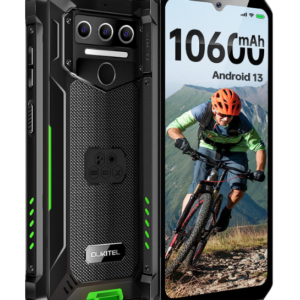 OUKITEL WP23 Android 13 Outdoor Handy 10,600 mAh Rugged Smartphone Ohne Vertrag 6,517 Zoll HD+ 7GB+64GB 1TB Erweiterbar baustellenhandy 13MP+5MP Kamer