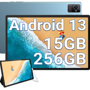OUKITEL OKT3 Tablet Android 13, 10.5 Inch, 15GB RAM + 256GB ROM (TF 2TB) Gaming Tablet PC, 8250mAh Battery, 1920 1200 FHD+ Tablets, 16MP+8MP, Widevine
