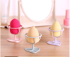Wholesale beauty makeup sponge holder stand drying rack egg powder puff display stand