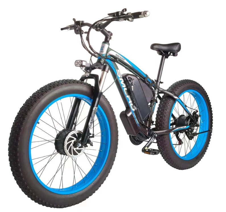 SMLRO XDC6000 48V 22.4Ah 1000W 2 26 4.0inch Electric Bicycle 140KM Max Mileage 150KG Max Load Electric Bike