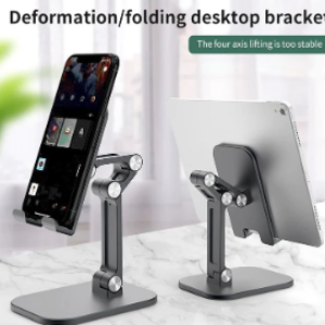 Three Sections Foldable Desk For Electronics