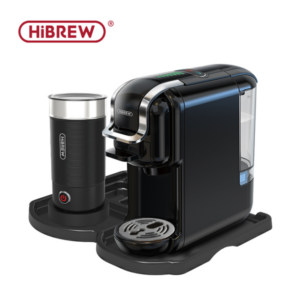 HiBREW H2B Multiple Capsule Coffee Machine, Hot/Cold Dolce Gusto Milk Nespresso Capsule ESE Pod Ground Coffee Cafeteria 19Bar 5 in 1