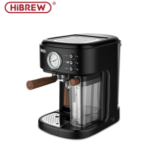 HiBREW  H8A  Fully Automatic Espresso Cappuccino Latte 19Bar 3 in 1 Coffee Machine Automatic hot milk froth ESE pod&Ground Coffee