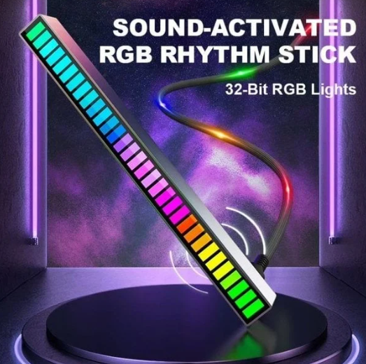 Wireless Sound Activated RGB Light Bar