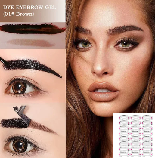 Tear-Off Eyebrow Gel