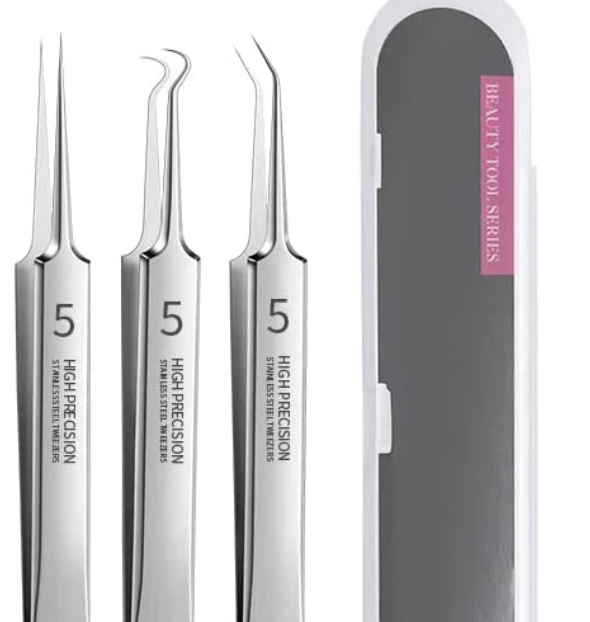 Professional Facial Blackhead Remover Tweezers