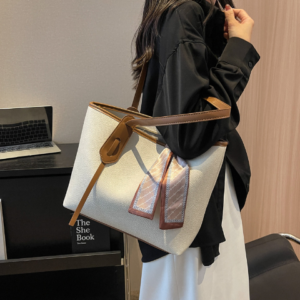 Premium texture bag female large capacity 2023 new spring and summer hundred popular shoulder bag commuter handheld Tote bag