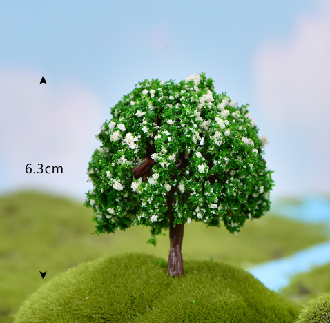 Gardening Tree Charms Cabochons Accessories for Slime Filler Crafts Making