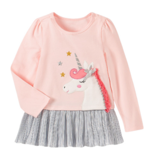 Little maven girls dresses in Europe and the United States children’s fall new splicing knitted children’s dresses long-sleeved girls skirt