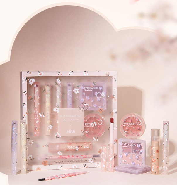 MANSLY Makeup Gift Set Velvet Lip Glaze Lipstick 8 Piece Set Holiday Gift for Girlfriend Wife