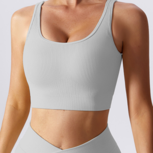 Summer Seamless Back Yoga Tank Top Quick Dry Sports Underwear Training Morning Running Fitness Yoga Clothing Tops