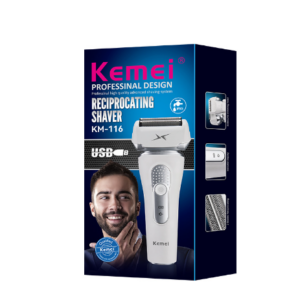 Kemei Electric Shaver Waterproof Men’s Shaver Rechargeable Electric Razor Beard Trimmer Shaving Machine