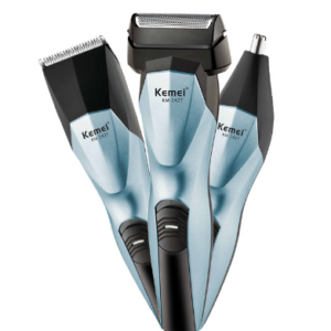 Kemei km-1427 Multifunctional Carbon Cutter Head Three In One Nose Hair Trimmer Reciprocating Shaver Electric Hair Clipper