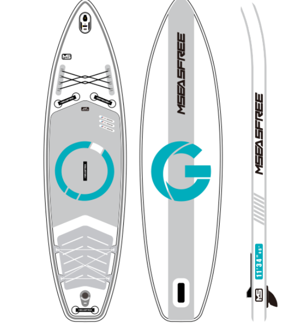 HIWOBANG Inflatable Stand Up Paddle Board SUP