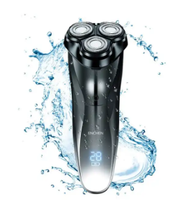 ENCHEN Smart Control Razor BlackStone3 Rechargeable Rotary 3 Blades Body Wash Beard Razor