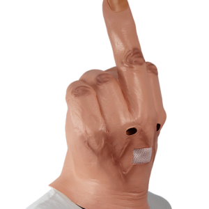 [Halloween Sale]Explosive Despicable Middle Finger Mask Halloween Spoof Masks