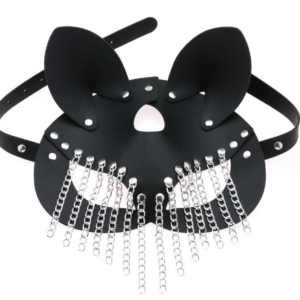 [Halloween Sale]Fashion cat cat ancient style tassel chain magic eye mask Halloween ball props masks