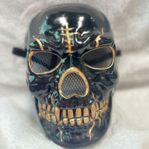 [Halloween Sale]Halloween skull mask movable full face mask horror scary evil knight cos