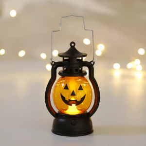 Halloween pumpkin lamp kindergarten children portable horror atmosphere decoration
