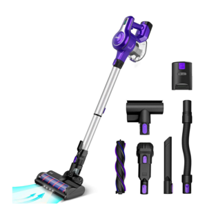 INSE Cordless Vacuum Cleaner 25000Pa 250W Cordless Vacuum Cleaner Bagless 10 in 1 Handle Vacuum Cleaner Handheld Vacuum Cleaner, Up to 45 Minutes Runn