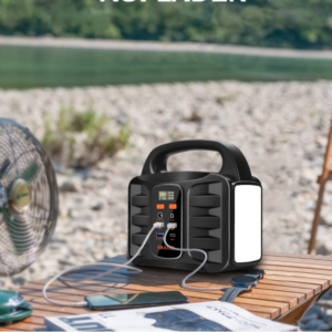 Powerstation 194 Wh,SBAOH Solar Generator Battery with AC Output Camping Solar Generators Battery Lithium Battery Power Supply for Outdoor Travel Home