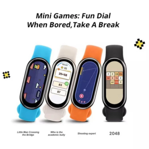 Global Version Xiaomi Mi Band 8 Smart Bracelet 1.62” AMOLED Screen Blood Oxygen Heart Rate Monitor, Fitness Tracker, without  NFC