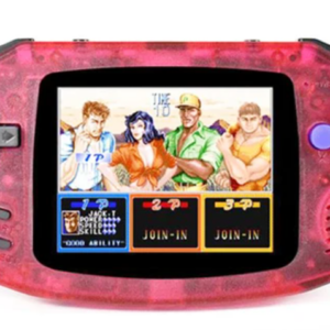 Powkiddy A30 Retro Handheld Game Console 2.8 Inch IPS HD Screen 1200mA 32GB Built-In 4000 Games Supports Adding ROM