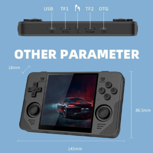 Powkiddy RGB30 Handheld Game Console Open Source Linux 16GB + 64GB TF Card, 5G WiFi