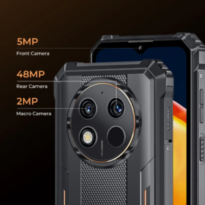 Oukitel WP28 Rugged Smartphone 6.52‘’ HD+ 10600mAh 8GB+256GB Android13 Mobile Phone 48MP Camera Cell Phone