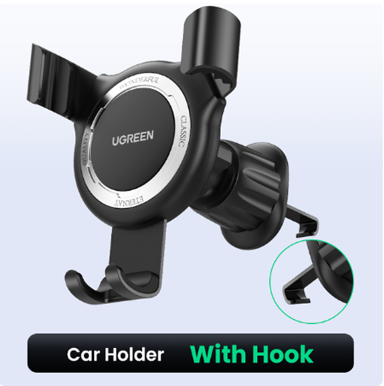 UGREEN Car Phone Holder for Mobile Smartphone Support Cell Phone Stand for iPhone 15 14 Pro Auto Vent Mount Gravity Holder Stand