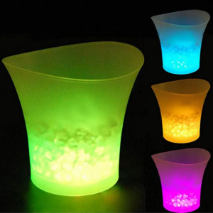 Folding luminous ice bucket LED Bluetooth sound ice bucket portable outdoor ice bucket luminous ice bucket subwoofer sound
