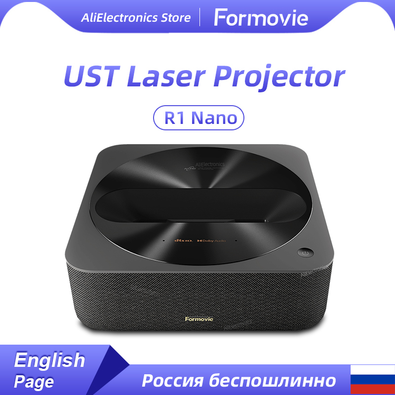 New Fengmi R1 Nano UST Laser Projector 1080P Ultra Short Throw Cinema Smart HDR Video Beamer For Home Theater Formovie