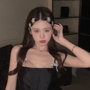 Super Sparkling Rhinestone Star Hair Clip