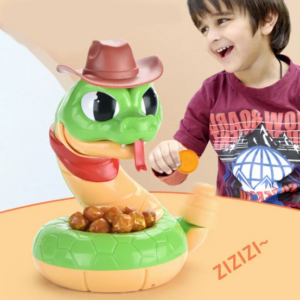 Electric tricky and scary rattlesnake toy