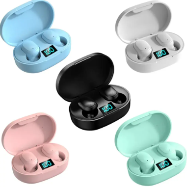 TWS E7S BT Earphones True Wireless Stereo Earbuds Sports Headsets With Microphone E6S Gaming Headphones For Mobile Phone