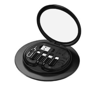 60W Type-C To USB C To Micro USB To Lighting Fast Charging Adapter Kit for IPhone 14 13 12 Pro OTG Converter Multi Storage Box