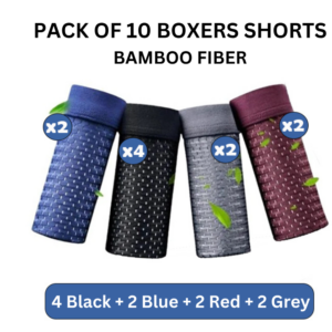 BAMBOO FIBRE BOXER SHORTS – FOR ALL-DAY COMFORT