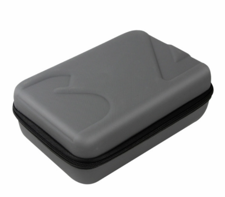 OS-B153 Portable Diamond Textured PU Leather Organizer Case for DJI Osmo, Size:24.6x17.1x8.1cm