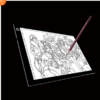 A4 LED three-level dimming copy table Animation drawing sketch pad copy table With USB cable & plug Size: 220x330x5mm