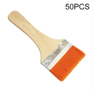 50 pieces sold nylon hair paint brushes watercolor gouache paint brushes