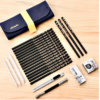 27-in-1 sketch pencil set, drawing tools, art supplies for students