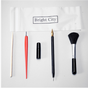 5-piece set of scratching tools, scratching pen, detail pen, repair pen, special fixing fluid for scratching