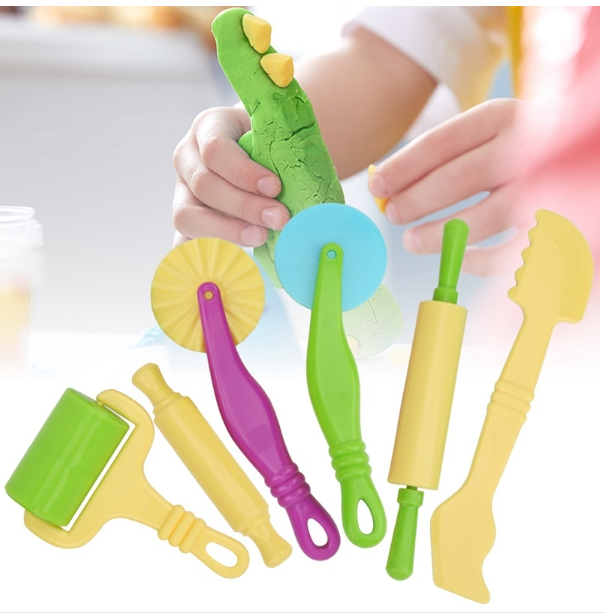 6 pieces/set plasticine clay mold educational DIY toys